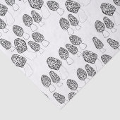 おもしろいモレルきのこ模様ギフト 薄葉紙 (詳細)