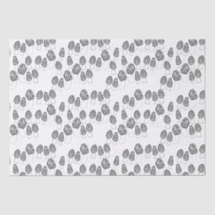 おもしろいモレルきのこ模様ギフト 薄葉紙