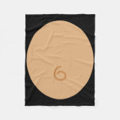 おもしろいモンキーコスチュームスーツ子供たち大人ハロウィーン フリースブランケット (正面)