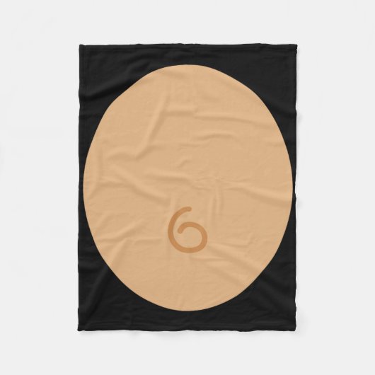 おもしろいモンキーコスチュームスーツ子供たち大人ハロウィーン フリースブランケット (正面)