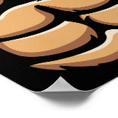 おもしろいモンキーゴリラチェストコスチューム ポスター (角)