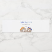 おもしろいモンスタートラック水瓶札 ペットボトルラベル (シングルラベル)