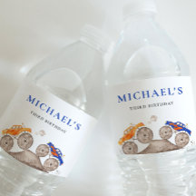 おもしろいモンスタートラック水瓶札