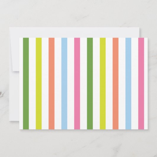 おもしろいモンスターマッシュ写真誕生日パーティーへの招待 招待状 (裏面)