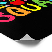 おもしろいモンテッソーリ分隊モンテッソーリ先生バックSc ポスター (角)