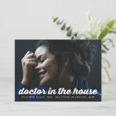 おもしろいモーダーレトロメディカルドクター2フォトグラッドパーティー 案内状 (スタンド正面)