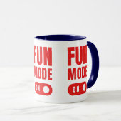 おもしろいモードオン マグカップ (正面右)