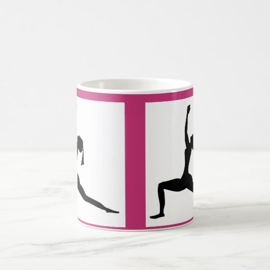 おもしろいモーフィングマグカラー – コーヒーカップ魔法 モーフィングマグカップ (中央)