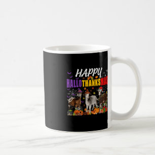 おもしろいヤギMummy巡礼者サンタコスチュームHappy HalloT コーヒーマグカップ