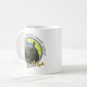 おもしろいユダヤ人リス・ハッピーハヌカー コーヒーマグカップ (正面左)