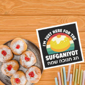 おもしろいユダヤ教の休日お祝いへブル スタンダードカクテルナプキン