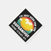 おもしろいユダヤ教の休日お祝いへブル スタンダードカクテルナプキン (角)