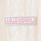 おもしろいユニコーンピぶら下がったンクのドアの看板プレート サインプレート (正面)