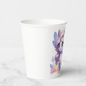 おもしろいユニコーン赤ちゃんシャワー 紙コップ (右)