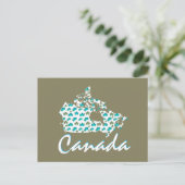 おもしろいユニークカナダMaple Canadaポストカード ポストカード (スタンド正面)