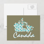 おもしろいユニークカナダMaple Canadaポストカード ポストカード (正面/裏面)