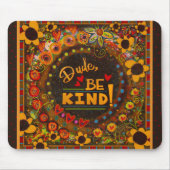 おもしろいユニークダドベイ親切なデイジー親切 マウスパッド (正面)