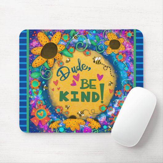 おもしろいユニークドゥーダーブやさしいフローラ親切 マウスパッド (マウス)