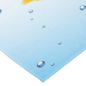 おもしろいユニーク金魚鉢の水 テーブルクロス (アングル)