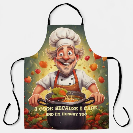 おもしろいユニーク&キッチンエプロン – Perfect Gift エプロン (正面)