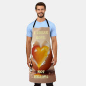 おもしろいユニーク&キッチンエプロン – Perfect Gift エプロン (着用した状態)