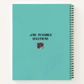 おもしろいユーモアのあるユニーク | 仕訳帳帳 ノートブック (裏面)