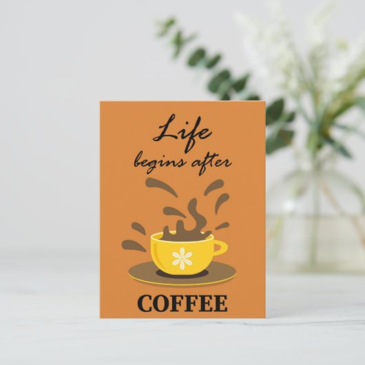 おもしろいユーモアのあるレトロ ポストカード (スタンド正面)