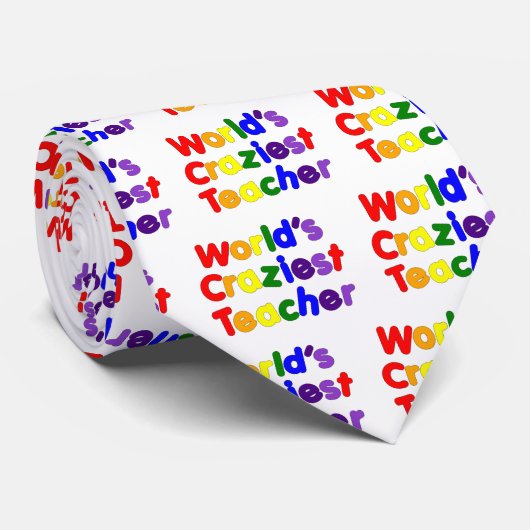 おもしろいユーモアのある先生:世界の熱狂する先生 ネクタイ (ロール)