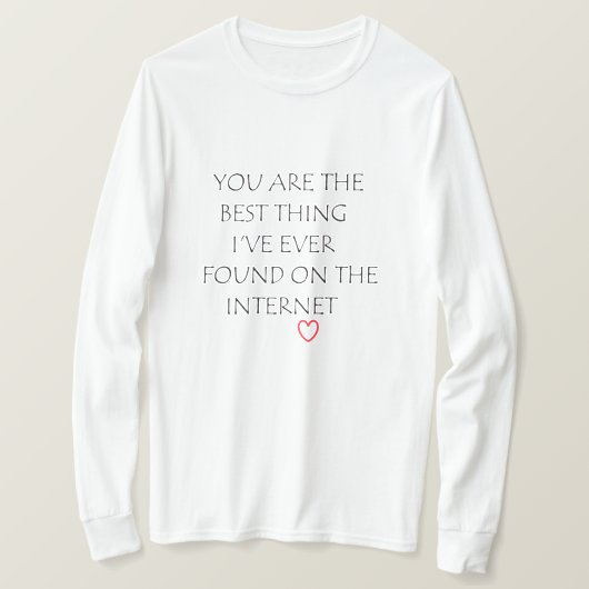 おもしろいユーモアのある引用文 Tシャツ (デザイン正面)