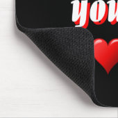 おもしろいユーモアのある海賊旗 マウスパッド (コーナー)