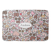 おもしろいユーモア中立胸像 バスマット (正面)