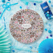 おもしろいユーモア中立胸像 ペーパープレート (パーティー)