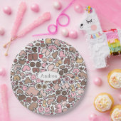 おもしろいユーモア中立胸像 ペーパープレート (パーティー)