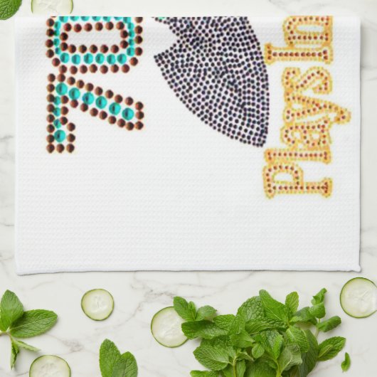 おもしろいユーモア園芸70誕生日ギフト彼 キッチンタオル (折り畳み)