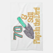 おもしろいユーモア園芸70誕生日ギフト彼 キッチンタオル (縦)