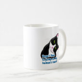 おもしろいヨガ猫 コーヒーマグカップ (正面右)