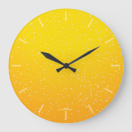 おもしろいラガービールバブル時計 ラージ壁時計