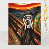 おもしろいラクロス誕生日 カード (黄色い花)