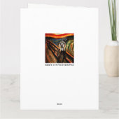 おもしろいラクロス誕生日 カード (裏面)