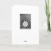 おもしろいラクロス誕生日 カード (裏面)