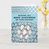 おもしろいラクロス誕生日 カード (黄色い花)