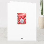 おもしろいラクロス誕生日 カード (裏面)