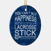 おもしろいラクロス飾り セラミックオーナメント (右)