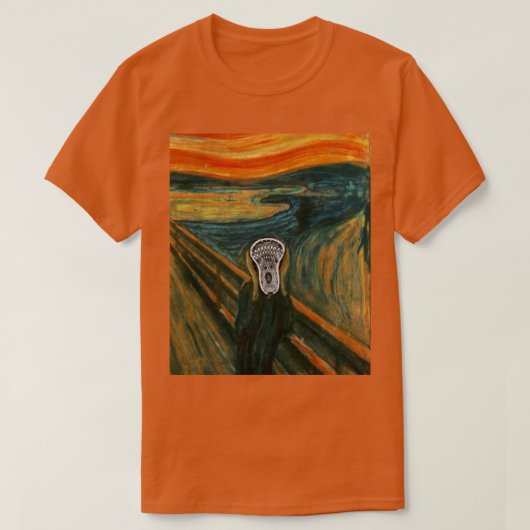 おもしろいラクロスTシャツ Tシャツ (デザイン正面)