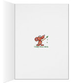 おもしろいラクーンがハローと言う！ (内側 (右))