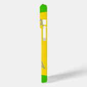 おもしろいラスタカラーレッドゴールデングリーン Case-Mate iPhoneケース (裏面 / 左)