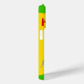 おもしろいラスタカラーレッドゴールデングリーン Case-Mate iPhoneケース (裏面 / 右)