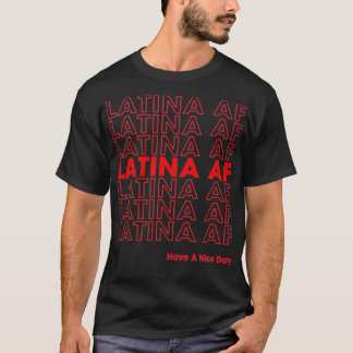 おもしろいラテンアメリカ系女性、ラテンプライドの贈り物 Tシャツ