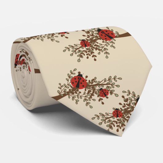 おもしろいラディバグデザイン ネクタイ (ロール)