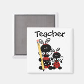 おもしろいラディバグ先生磁石 マグネット (正面/裏面)